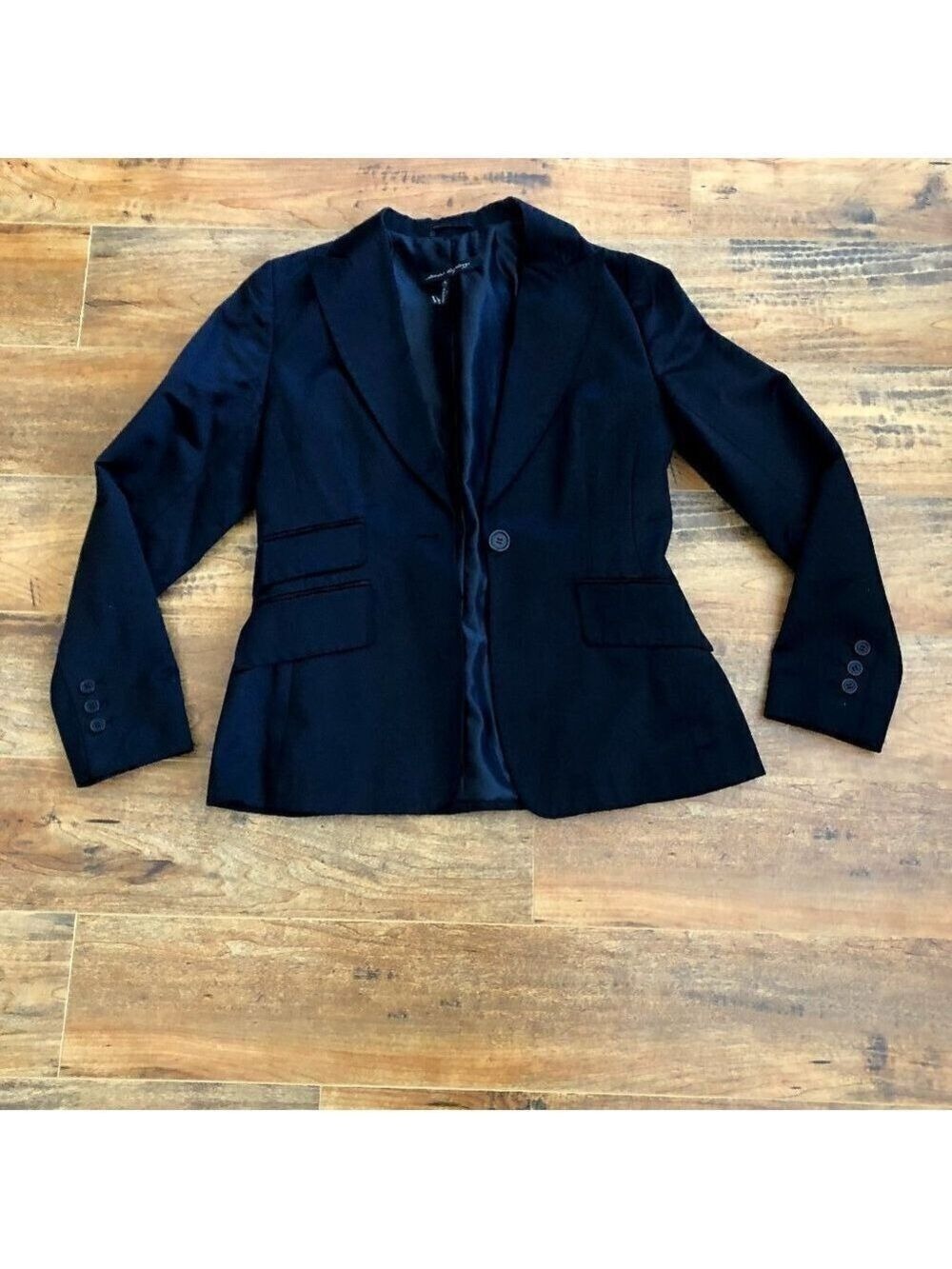 𝅺sandra Angelozzi Tailored Black Blazer - Picture 6 of 14